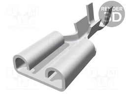 Terminal: flat; 6.3mm; 0.8mm; female; 0.5÷1.5mm2; crimped; tinned