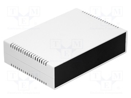 Enclosure: with panel; vented; X: 260mm; Y: 180mm; Z: 65mm; ABS; IP54