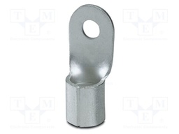 Non-insulated; Body: silver; Tip: ring