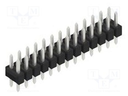 Connector: pin strips; pin header; male; PIN: 26; 2.54mm; THT; 2x13