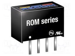 Converter: DC/DC; 1W; Uin: 4.5÷5.5V; Uout: 5VDC; Iout: 200mA; SIP4