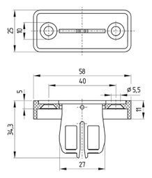 Safety switch accessories: standard key; AZ 15/16