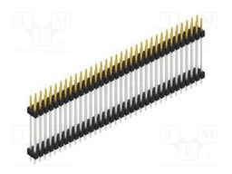 Connector: pin strips; pin header; male; PIN: 68; 2.54mm; THT; 2x34