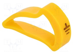 Markers for cables and wires; Label symbol: ground; 15÷20mm