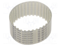 Timing belt; T5; W: 25mm; H: 2.2mm; Lw: 165mm; Tooth height: 1.2mm