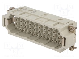 Connector: HDC; contact insert; male; C146,heavy|mate EE; PIN: 46