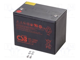 Re-battery: acid-lead; 12V; 80Ah; AGM; maintenance-free