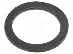 Washer; M16; rubber; 1mm; for cable glands
