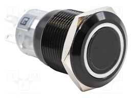 Switch: vandal resistant; SPDT; 2A/24VDC; IP67; ON-(ON); white; 12V