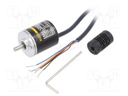 Encoder: incremental; Usup: 12÷24VDC; 200imp/revol; shaft 4mm