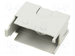Enclosure: junction box; 55.5mm; plaster embedded; plastic; grey