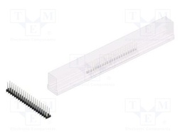 Connector: pin strips; pin header; male; PIN: 42; 2mm; SMT; 2x21