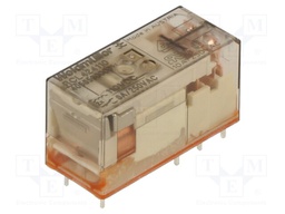 Relay: electromagnetic; DPDT; Ucoil: 110VDC; 8A; max.250VAC; 28.8kΩ