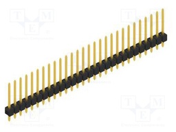 Connector: pin strips; pin header; male; PIN: 28; 2.54mm; THT; 1x28