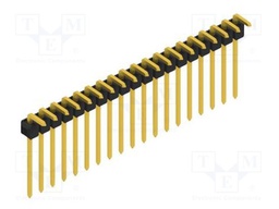 Connector: pin strips; pin header; male; PIN: 19; 2.54mm; THT; 1x19