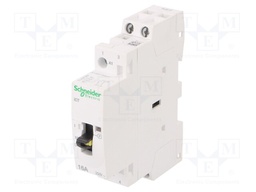 Contactor: 2-pole installation; NO x2; 230÷240VAC; 16A; DIN; ICT