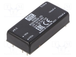 Converter: DC/DC; 60W; Uin: 9÷36V; Uout: 5VDC; Iout: 12A; 2"x1"; 37.6g