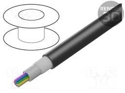Wire: fibre-optic; Kind: EXO-G0; Øcable: 5.9mm; Colour: black
