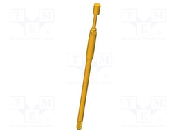 Test needle; Operational spring compression: 4mm; 8A; Ø: 2mm; 3N