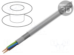 Wire; ÖLFLEX® CLASSIC 100 CY; 4G0,5mm2; tinned copper braid; PVC