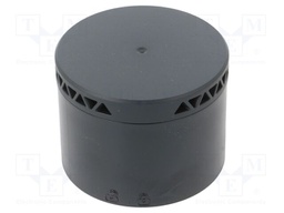 Module: sound signaller; anthracite; 24VDC; 24VAC; Ø70mm