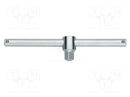 Knob; socket spanner; 3/8"; Chrom-vanadium steel; 163mm