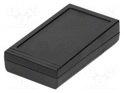 Enclosure: multipurpose; X: 81mm; Y: 145mm; Z: 35mm; ABS; black