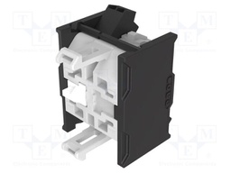 Contact block; 22mm; OptoHiT; front fixing; push-in terminals