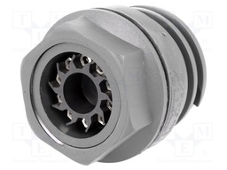 Connector: circular; socket; male; PIN: 10; EXPlora; Contacts: brass