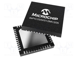 IC: dsPIC microcontroller; 64kB; 64kBSRAM; VQFN48; 3÷3.6VDC; DSPIC