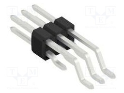 Connector: pin strips; pin header; male; PIN: 6; 1.27mm; SMT; 2x3