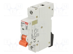 Circuit breaker; 230/400VAC; Inom: 10A; Poles: 1; Charact: B; 6kA