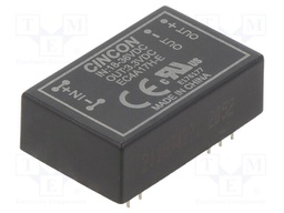Converter: DC/DC; 5/6W; Uin: 18÷36V; 3.3VDC; Iout: 1200mA; DIP24