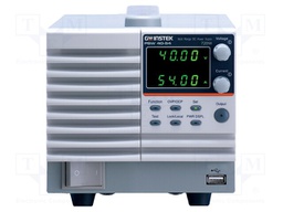 Power supply: programmable laboratory; Ch: 1; 0÷40VDC; 54A; 720W