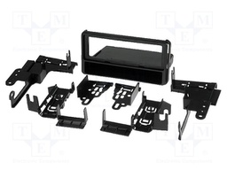 Radio mounting frame; Toyota; 1 DIN; black