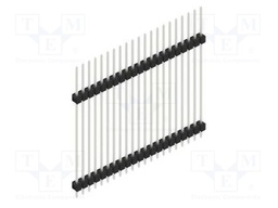 Connector: pin strips; pin header; male; PIN: 21; 2.54mm; THT; 1x21