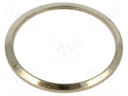 Nickel; Accessories: washer; for banana sockets