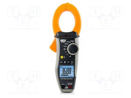 Meter: multifunction; pincers type; Øcable: 45mm; LCD; True RMS