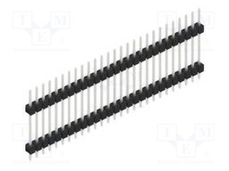 Connector: pin strips; pin header; male; PIN: 27; 2.54mm; THT; 1x27