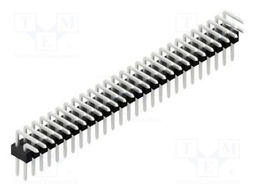 Connector: pin strips; pin header; male; PIN: 54; 2.54mm; THT; 2x27