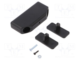 Enclosure: for alarms; X: 35mm; Y: 72mm; Z: 15mm; ABS; black
