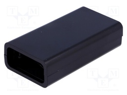 Enclosure: multipurpose; X: 48mm; Y: 88mm; Z: 24mm; plastic; black
