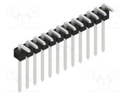 Connector: pin strips; pin header; male; PIN: 12; 2.54mm; THT; 1x12