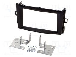 Radio frame; Toyota; 2 DIN; black