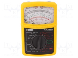Analogue multimeter; VDC: 100m/1/3/10/30/100/300/1000V; 500g