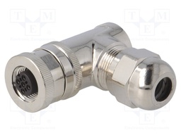 Plug; M12; PIN: 4; female; A code-DeviceNet / CANopen; for cable