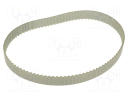 Timing belt; T5; W: 16mm; H: 2.2mm; Lw: 475mm; Tooth height: 1.2mm
