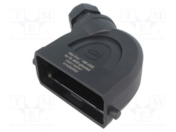 Enclosure: for rectangular connectors; Han Eco B; size 16B; M32