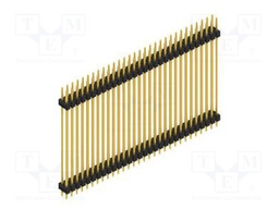 Connector: pin strips; pin header; male; PIN: 60; 2.54mm; THT; 2x30