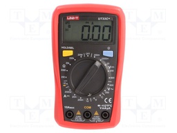 Digital multimeter; LCD,with a backlit; VDC: 200m/2/20/200/600V